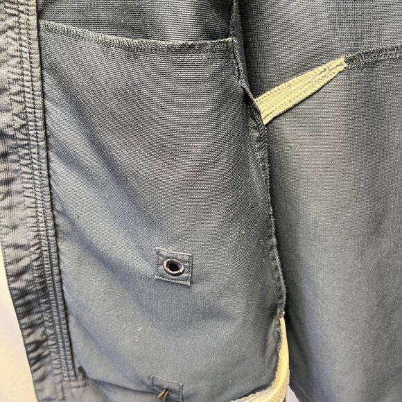 Nike Fit Dri Jacket Mens L Blue White Full Zip Lightweight Athletic Zip Pockets - Picture 8 of 11